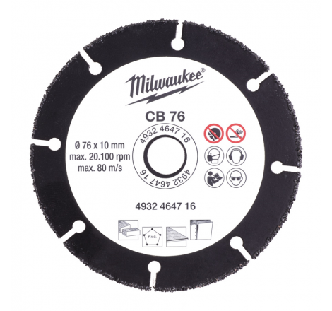 DISQUE CARBURE 76 MM 