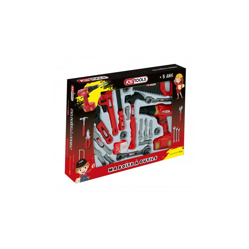 COFFRET D'OUTILS POUR ENFANT COFFRET D'OUTILS POUR ENFANT