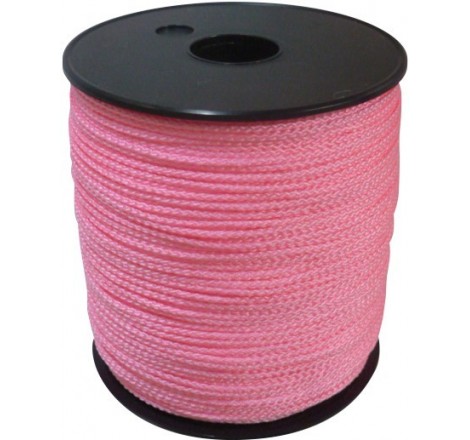 TRESSE POLYPROPYLENE FLUO ROSE 2,5MM X 200M