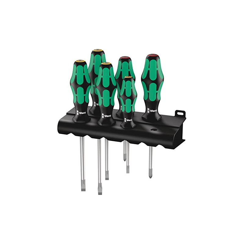 Lot de 6 tournevis KRAFTFORM PLUS PH/PLAT Lot de 6 tournevis KRAFTFORM PLUS PH/PLAT