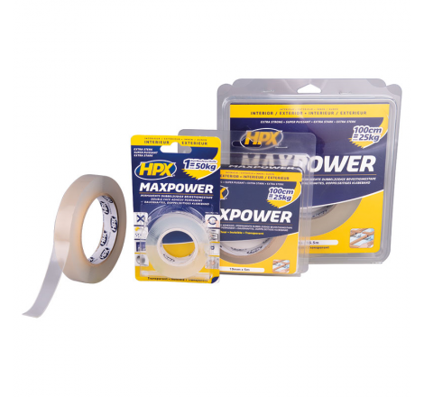 MAX POWER TRANSPARENT 19MMX5M